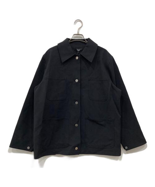 theory（セオリー）theory (セオリー) Neoteric Twill Utility Jacket ブラック サイズ:Sの古着・服飾アイテム