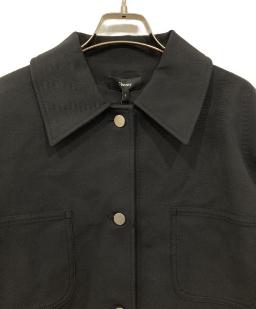 theory（セオリー）theory (セオリー) Neoteric Twill Utility Jacket ブラック サイズ:Sの古着・服飾アイテム