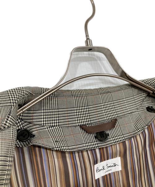 Paul Smith London（ポールスミスロンドン）Paul Smith London (ポールスミスロンドン) ライナー付ステンカラーコート グレー サイズ:Lの古着・服飾アイテム