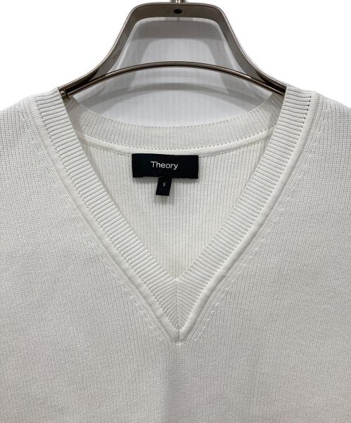 theory（セオリー）theory (セオリー) BRISTOL COTTON KARENIA VN ホワイト サイズ:Sの古着・服飾アイテム