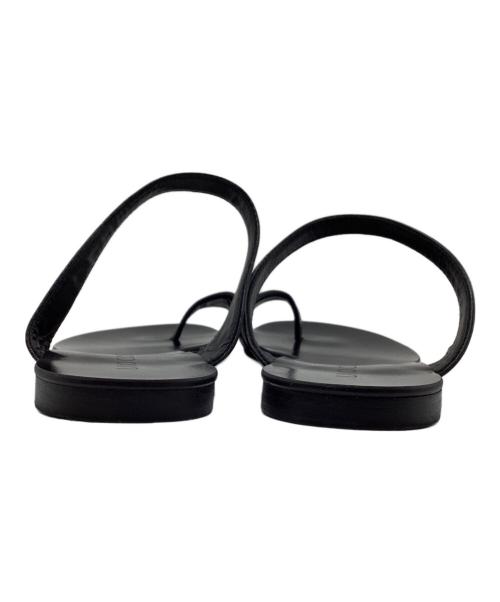 LAOCOONTE（ラオコンテ）LAOCOONTE (ラオコンテ) Alice トングサンダル ブラック サイズ:37の古着・服飾アイテム