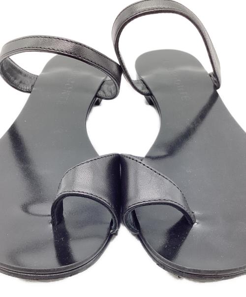 LAOCOONTE（ラオコンテ）LAOCOONTE (ラオコンテ) Alice トングサンダル ブラック サイズ:37の古着・服飾アイテム