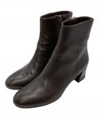 FABIO RUSCONIファビオルスコーニ）の古着「LENA455ショートブーツ」｜ブラウン