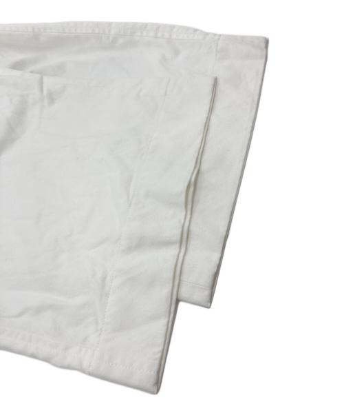 GALERIE VIE（ギャルリーヴィー）GALERIE VIE (ギャルリーヴィー) ノンマーセライズドコットンギャバジン ミリタリーパンツ ホワイト サイズ:32の古着・服飾アイテム