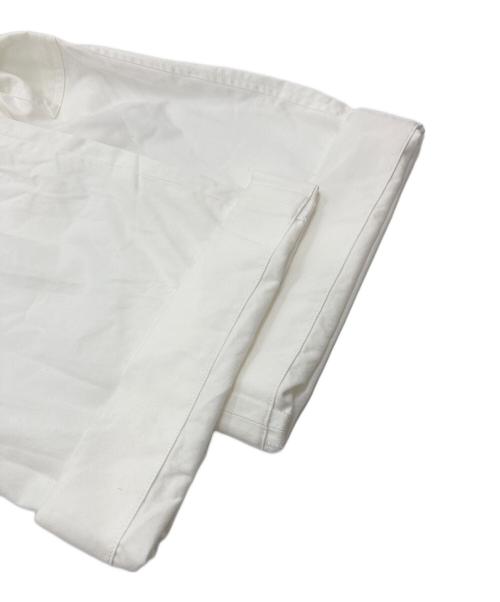 GALERIE VIE（ギャルリーヴィー）GALERIE VIE (ギャルリーヴィー) ノンマーセライズドコットンギャバジン ミリタリーパンツ ホワイト サイズ:32の古着・服飾アイテム