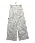 GALERIE VIE (ギャルリーヴィー) ノンマーセライズドコットンギャバジン ミリタリーパンツ ホワイト サイズ:32：14000円