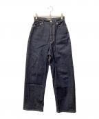 YANUKヤヌーク）の古着「ルーズストレート JOAN」｜インディゴ