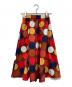 Kate Spade (ケイトスペード) ドット パーティー ファイル スカート レッド サイズ:XS：7000円