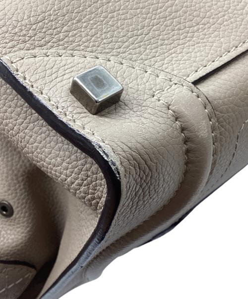 CELINE（セリーヌ）CELINE (セリーヌ) ラゲージ マイクロハンドバッグ ベージュ サイズ:イタリア製の古着・服飾アイテム