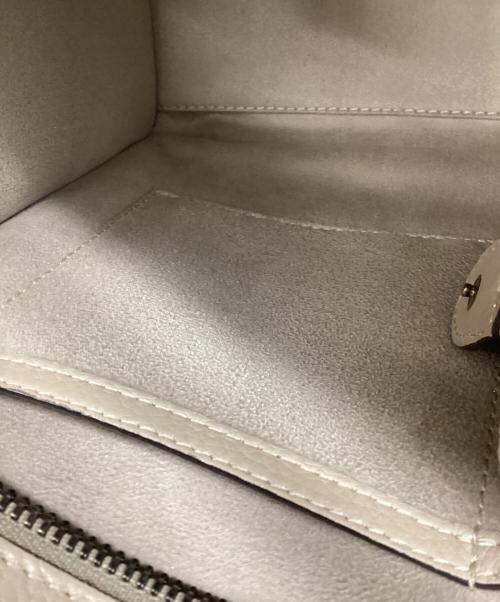 CELINE（セリーヌ）CELINE (セリーヌ) ラゲージ マイクロハンドバッグ ベージュ サイズ:イタリア製の古着・服飾アイテム