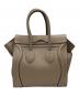 CELINE (セリーヌ) ラゲージ マイクロハンドバッグ ベージュ サイズ:イタリア製：90000円