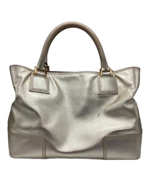 LOEWE（ロエベ）LOEWE (ロエベ) フスタハンドバッグ ゴールドの古着・服飾アイテム