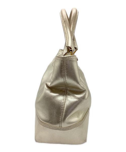 LOEWE（ロエベ）LOEWE (ロエベ) フスタハンドバッグ ゴールドの古着・服飾アイテム