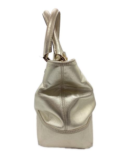 LOEWE（ロエベ）LOEWE (ロエベ) フスタハンドバッグ ゴールドの古着・服飾アイテム