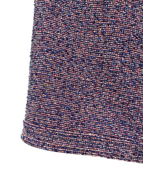 CHANEL（シャネル）CHANEL (シャネル) ココマークツイードミニスカート マルチカラー サイズ:36の古着・服飾アイテム