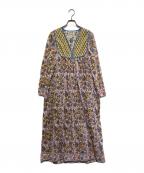 SZ Blockprintsエスゼットブロックプリント）の古着「EL KITTY DRESS」｜ピンク