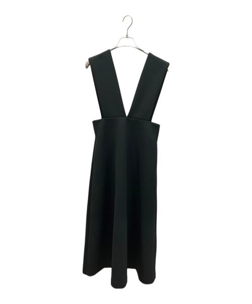LE PHIL（ル フィル）LE PHIL (ル フィル) スキューバージャンパースカート ブラック サイズ:1の古着・服飾アイテム