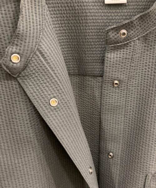 THE NORTH FACE（ザ ノース フェイス）THE NORTH FACE (ザ ノース フェイス) シアサッカーオーバーシャツ グレー サイズ:Sの古着・服飾アイテム