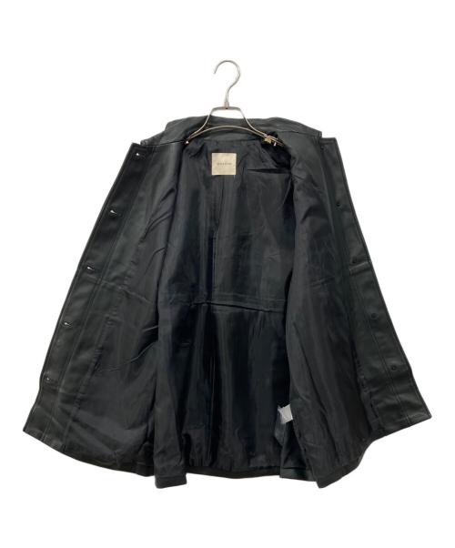 FREAK'S STORE（フリークスストア）FREAK'S STORE (フリークスストア) スムースレザーシャツジャケット ブラック サイズ:Fの古着・服飾アイテム