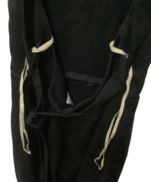 patou（パトゥ）patou (パトゥ) バージンウールブレンドジャンパースカート　Patou（パトゥ）　DR1160103999B ブラック サイズ:34の古着・服飾アイテム