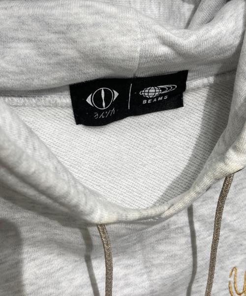 BEAMS（ビームス）BEAMS (ビームス) ヨルシカ (ヨルシカ) コラボパーカー グレー サイズ:Lの古着・服飾アイテム