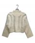 muller of yoshiokubo (ミュラーオブヨシオクボ) LATTICE MOHAIR KNIT アイボリー サイズ:36 未使用品：10000円