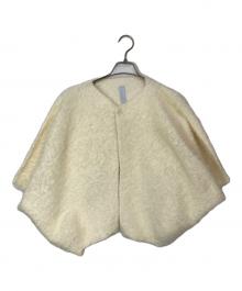 CFCL（シーエフシーエル）の古着「POTTERY LUXE SHORT SLEEVE ROUND CARDIGAN」｜アイボリー