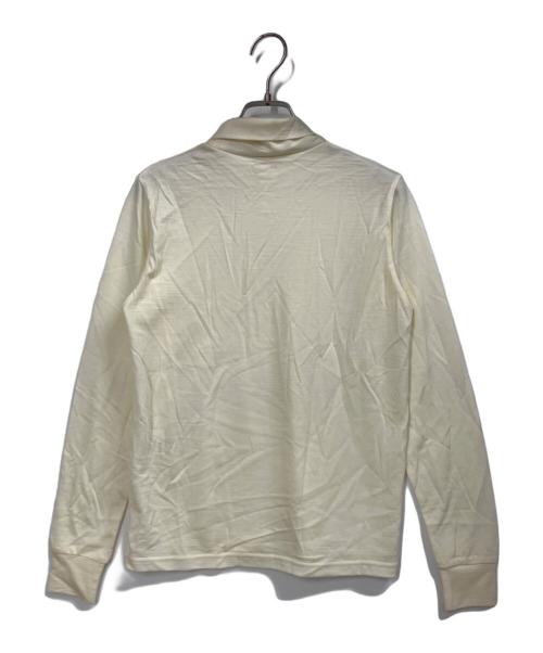 HYKE（ハイク）HYKE (ハイク) WOOL TURTLE NECK TEE アイボリー サイズ:Sの古着・服飾アイテム