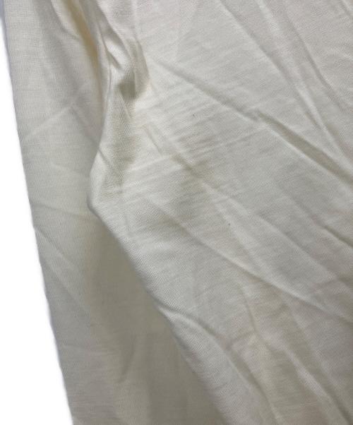HYKE（ハイク）HYKE (ハイク) WOOL TURTLE NECK TEE アイボリー サイズ:Sの古着・服飾アイテム