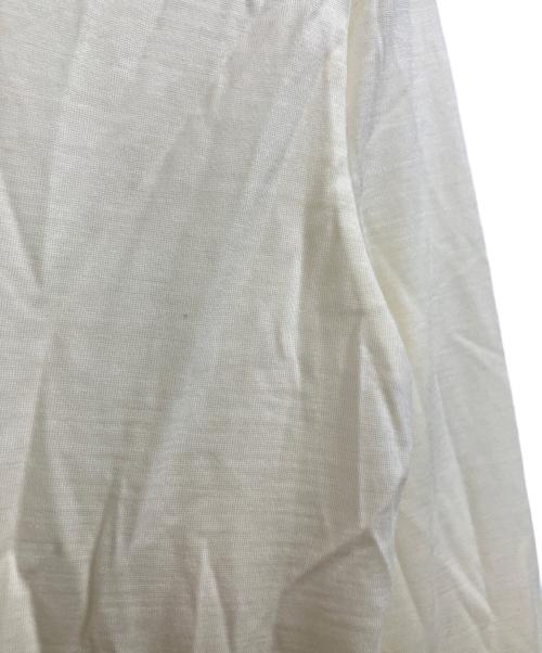 HYKE（ハイク）HYKE (ハイク) WOOL TURTLE NECK TEE アイボリー サイズ:Sの古着・服飾アイテム