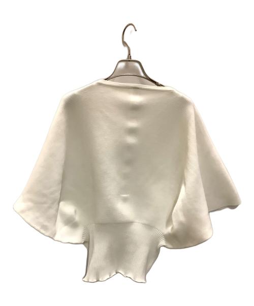 CFCL（シーエフシーエル）CFCL (シーエフシーエル) POTTERY SHORT SLEEVE ROUND TOP　CFCL（シーエフシーエル）CF001KN014 ホワイト サイズ:freeの古着・服飾アイテム