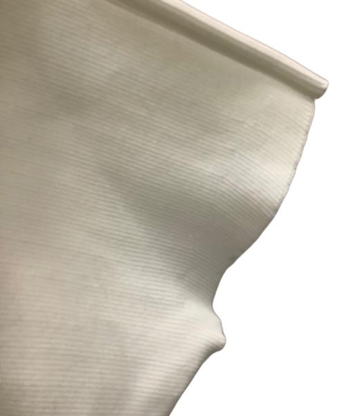 CFCL（シーエフシーエル）CFCL (シーエフシーエル) POTTERY SHORT SLEEVE ROUND TOP　CFCL（シーエフシーエル）CF001KN014 ホワイト サイズ:freeの古着・服飾アイテム