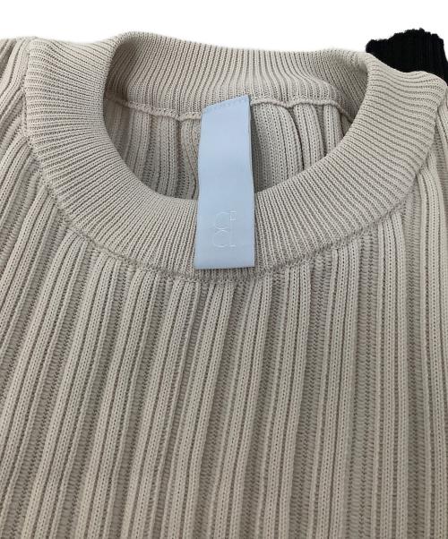 CFCL（シーエフシーエル）CFCL (シーエフシーエル) ワンピース　CFCL（シーエフシーエル）　CF006KH051　FLUTED LUCENT LONG PUFF SLEEVE DRESS ベージュ サイズ:SIZE 1の古着・服飾アイテム