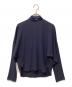 Mame Kurogouchi（マメクロゴウチ）の古着「2WAYドルマンブラウス」｜ネイビー