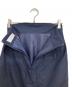 中古・古着 mame kurogouchi (マメクロゴウチ) Wool Flannel I-Line Skirt ネイビー サイズ:2：21000円