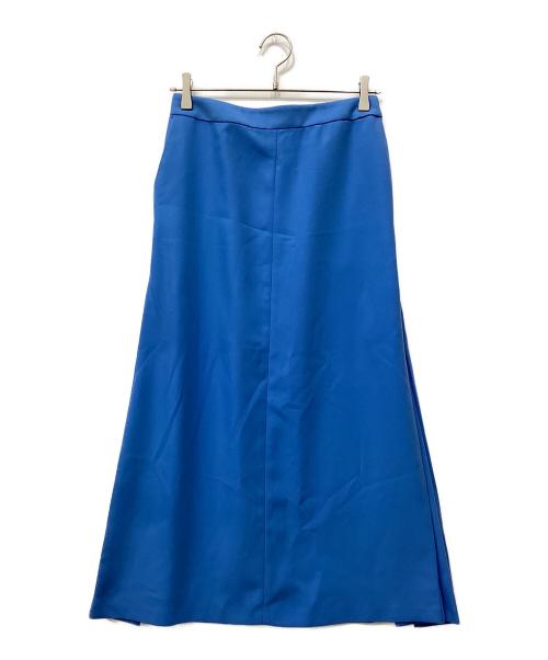 ADORE（アドーア）ADORE (アドーア) ドライタッチジョーゼットスカート ブルー サイズ:36の古着・服飾アイテム