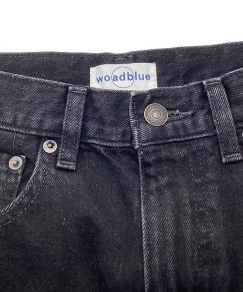 woadblue（ウォードブルー）woadblue (ウォードブルー) SALUU デニムパンツ ブラック サイズ:23の古着・服飾アイテム