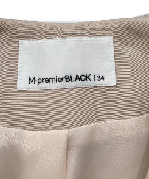 M-premierBLACK（エムプルミエブラック）M-premierBLACK (エムプルミエブラック) スプリングガウンコート ベージュ サイズ:34の古着・服飾アイテム