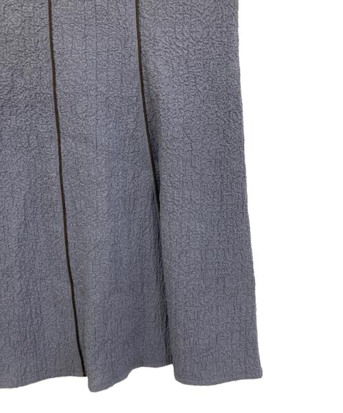 MURRAL（ミューラル）MURRAL (ミューラル) アンイーブンネススカート ライトブルー サイズ:2の古着・服飾アイテム