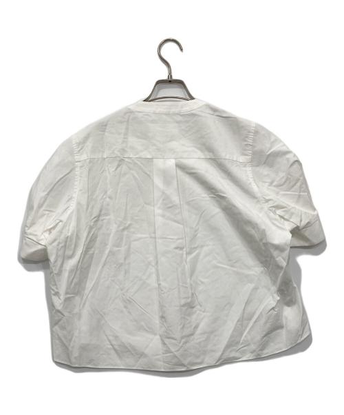 sacai（サカイ）sacai (サカイ) Thomas Mason Cotton Poplin Pullover ホワイト サイズ:1の古着・服飾アイテム