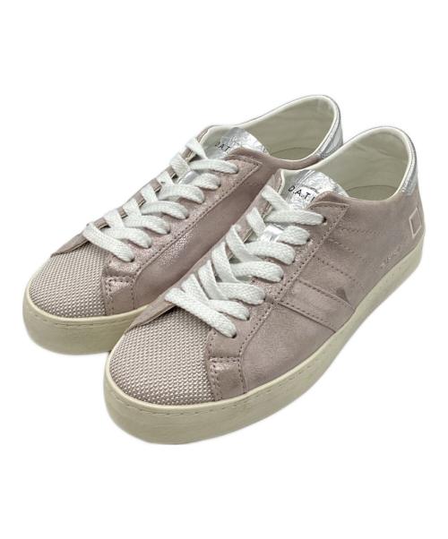 D.A.T.E.（デイト）D.A.T.E. (デイト) ローカットスニーカー ピンク サイズ:22.5cmの古着・服飾アイテム