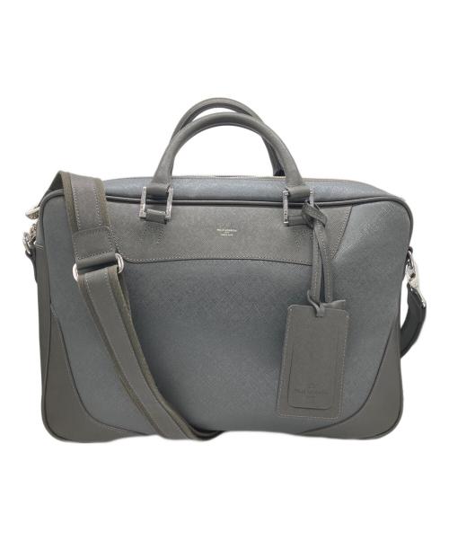 PELLE MORBIDA（ペッレモルビダ）PELLE MORBIDA (ペッレモルビダ) ブリーフバッグ グレーの古着・服飾アイテム