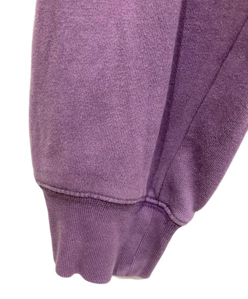 stussy（ステューシー）stussy (ステューシー) ロゴスウェット パープル サイズ:Lの古着・服飾アイテム