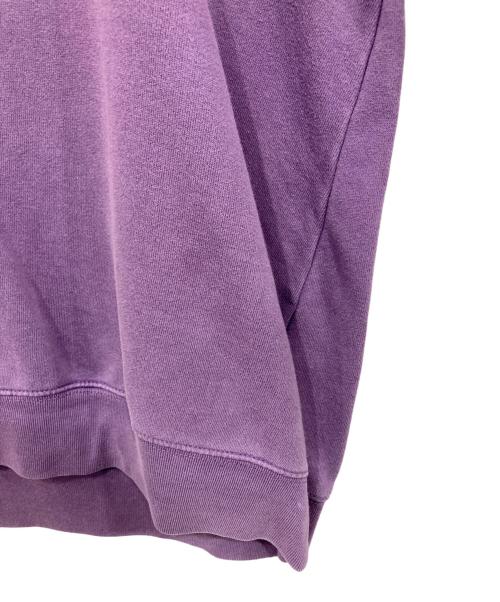 stussy（ステューシー）stussy (ステューシー) ロゴスウェット パープル サイズ:Lの古着・服飾アイテム