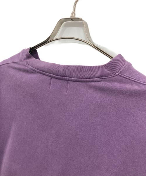 stussy（ステューシー）stussy (ステューシー) ロゴスウェット パープル サイズ:Lの古着・服飾アイテム