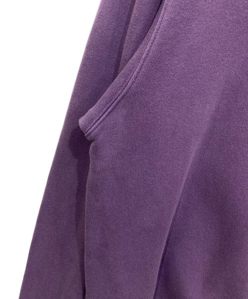stussy（ステューシー）stussy (ステューシー) ロゴスウェット パープル サイズ:Lの古着・服飾アイテム