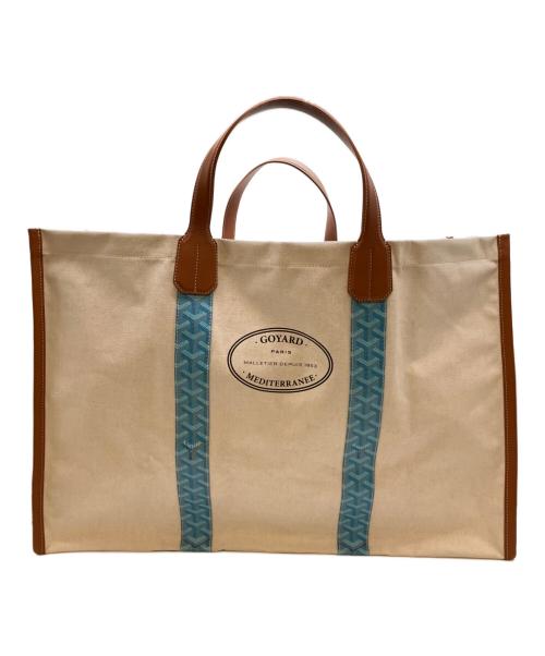 GOYARD（ゴヤール）GOYARD (ゴヤール) メディテラネ トートバッグ ターコイズブルー サイズ:-の古着・服飾アイテム