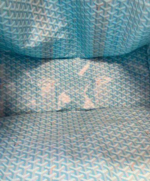 GOYARD（ゴヤール）GOYARD (ゴヤール) メディテラネ トートバッグ ターコイズブルー サイズ:-の古着・服飾アイテム