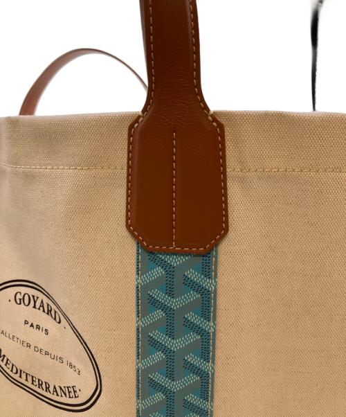 GOYARD（ゴヤール）GOYARD (ゴヤール) メディテラネ トートバッグ ターコイズブルー サイズ:-の古着・服飾アイテム