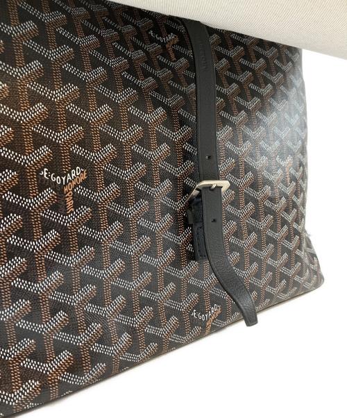 GOYARD（ゴヤール）GOYARD (ゴヤール) カペシアン MM ブラック×ブラウン サイズ:MMの古着・服飾アイテム